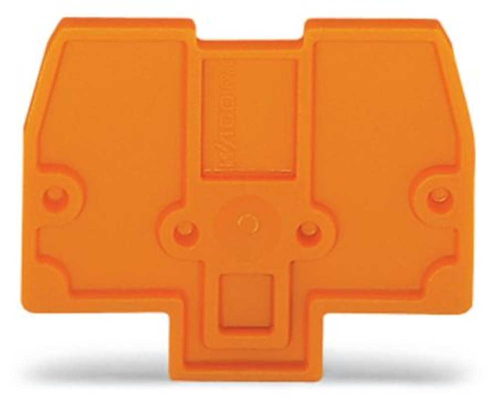 WAGO 870 Series End & Intermediate Plate for Use with Rail Mount Terminal Blocks