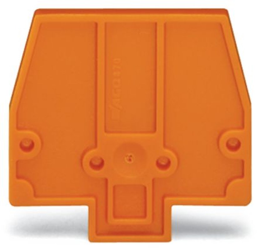 WAGO 870 Series Plate for Use with Rail Mount Terminal Blocks