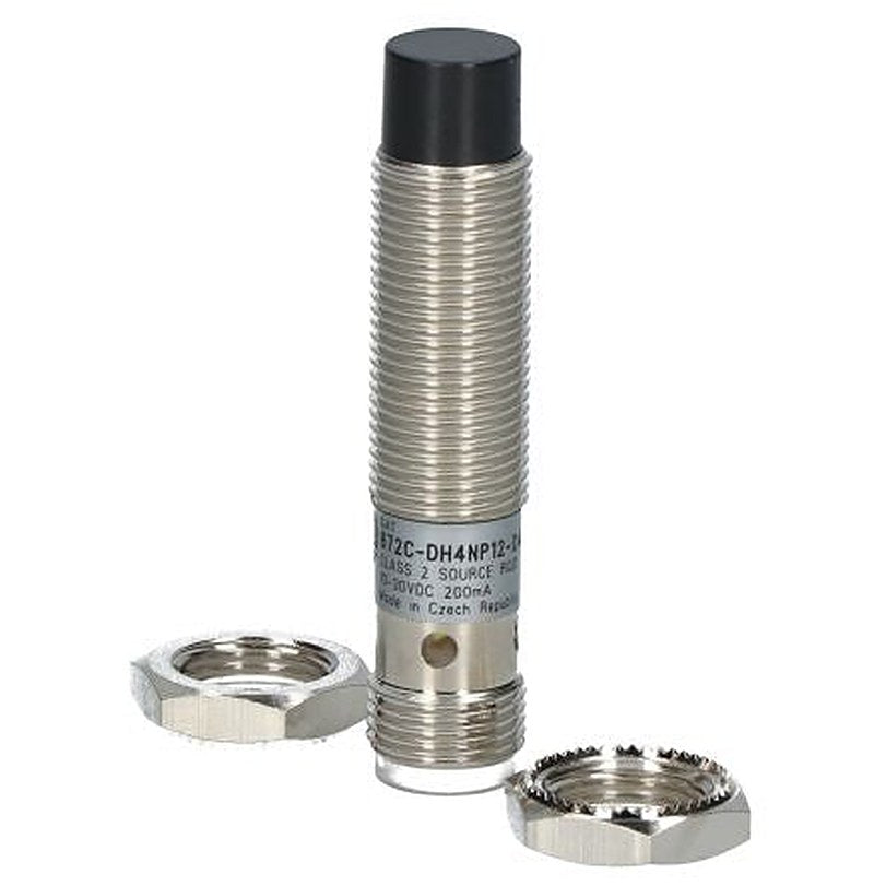 Allen Bradley 872C-DH4NP12-D4 Threaded Barrel Inductive Proximity Sensor, M12 PNP 30V 4 mm 30 V dc