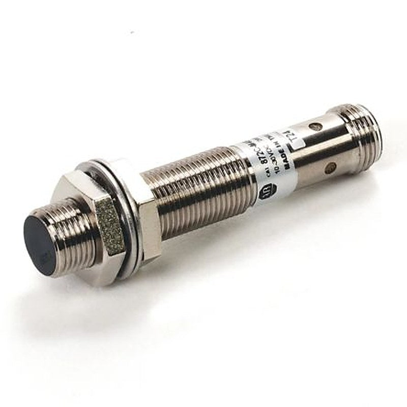 Allen Bradley 872C-M4BN12-D4 Threaded Barrel Inductive Proximity Sensor, M12 PNP 30V 4 mm 30 V dc