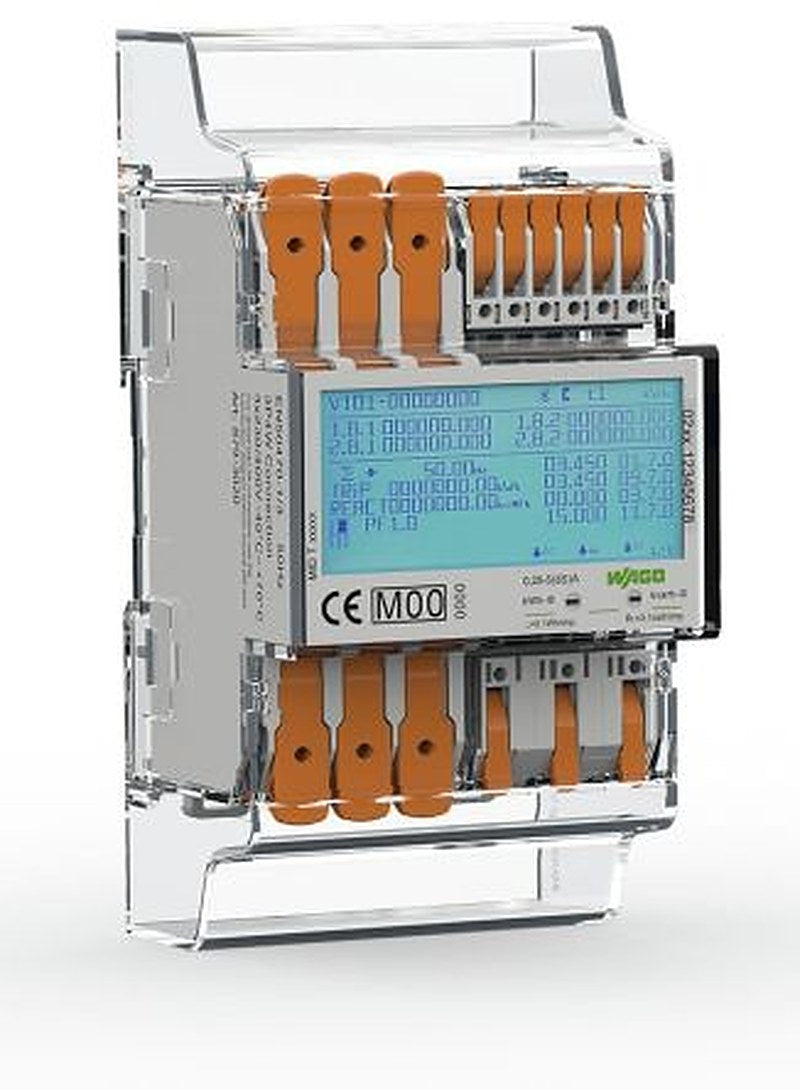 WAGO 3 Phase LCD Energy Meter, Type Energy Meter