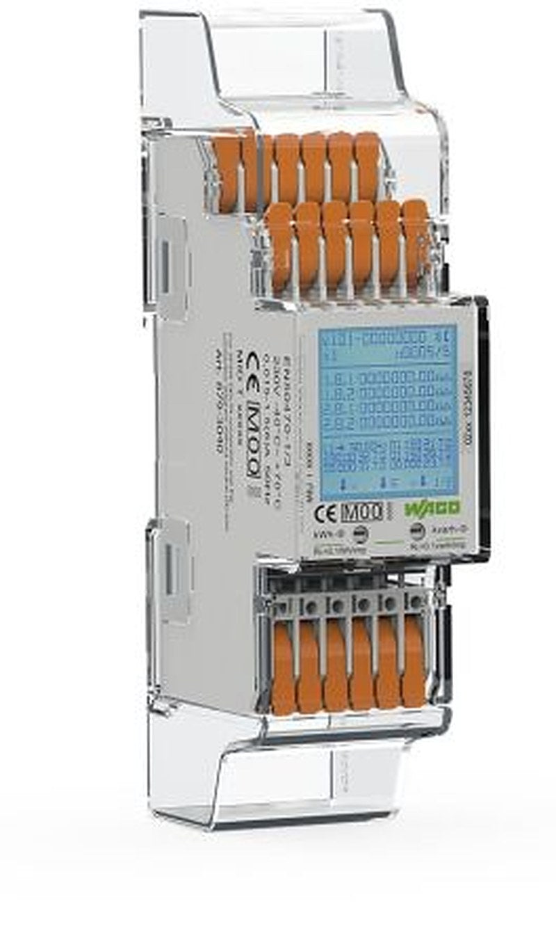 WAGO 3 Phase LCD Energy Meter, Type Energy Meter