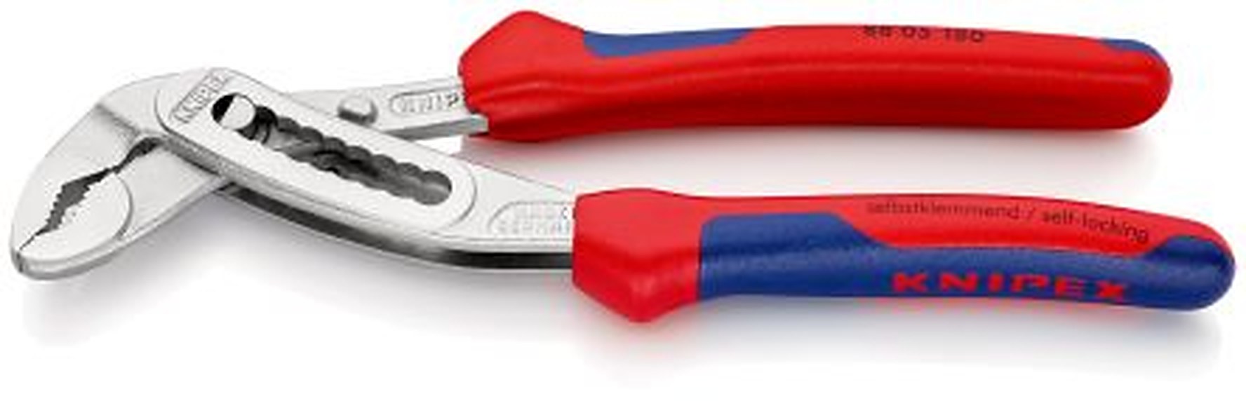 Knipex Alligator® 1-Piece Water Pump Plier, 180 mm Overall VDE/1000V Approved, 36mm Jaw