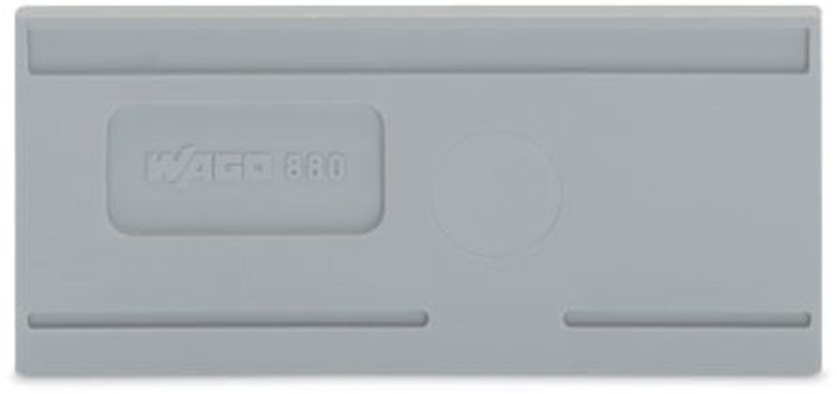 WAGO 880 Series Plate for Use with Rail Mount Terminal Blocks
