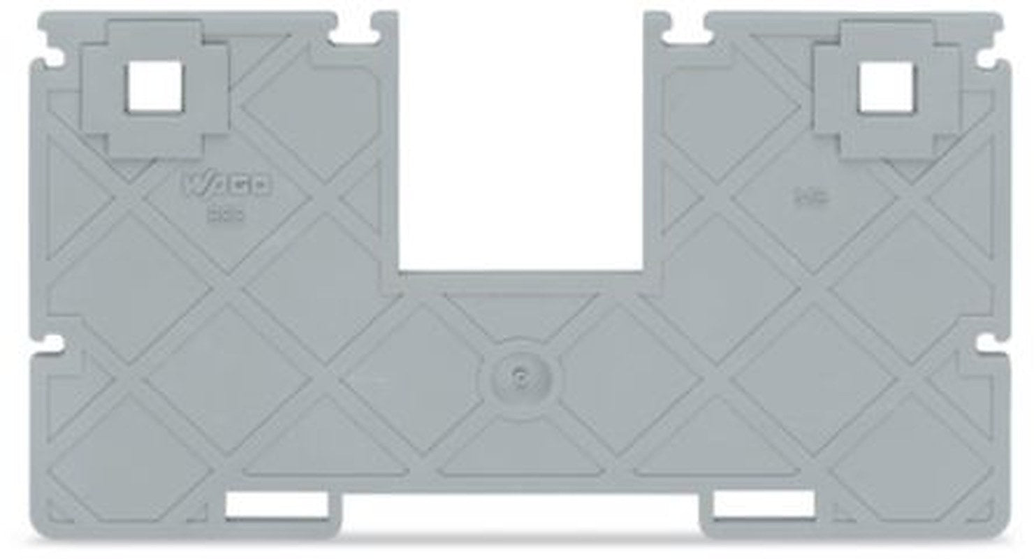 WAGO 885 Series Separator Plate with Jumper Bar for Use with Rail Mount Terminal Blocks