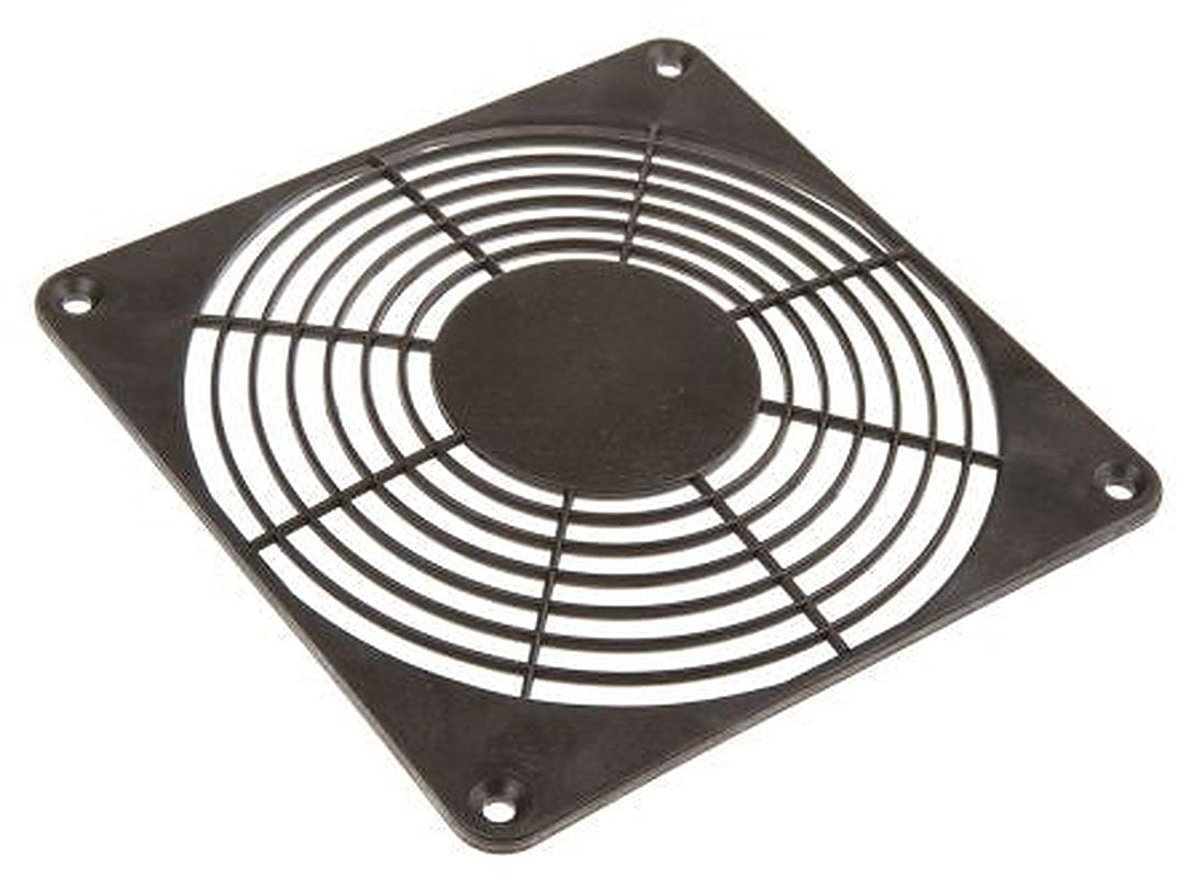 ebm-papst Plastic Finger Guard for 127 mm Fans, 113.3 mm Hole Spacing 127 mm 127mm, 6.5 mm