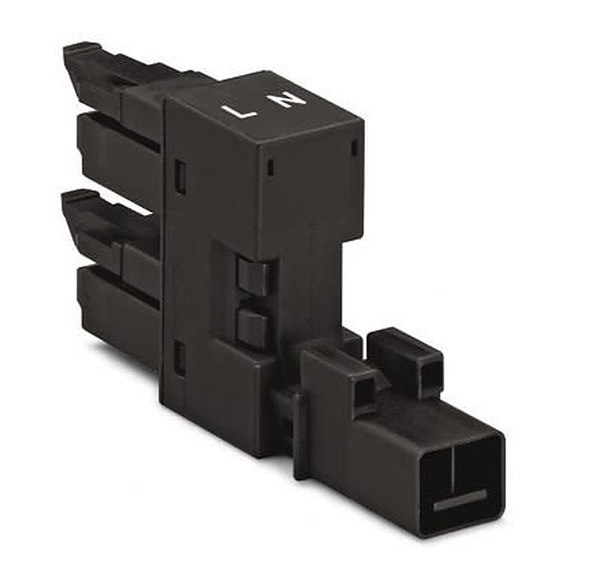 WAGO 890 Series Connector Female Cage Clamp, 2-Pole, 16A, 3-Way, IP20