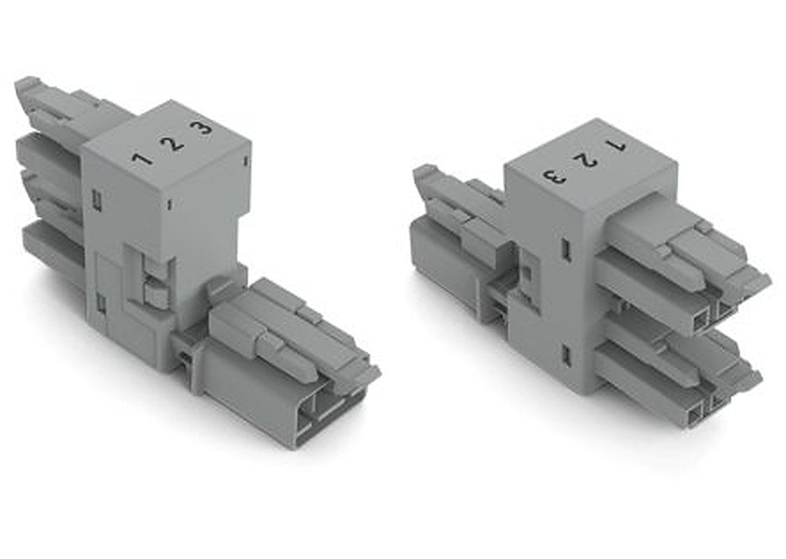 WAGO 890 Series Plug-in Connector Female, 3-Pole, 16A, 3-Way, IP20, IP40
