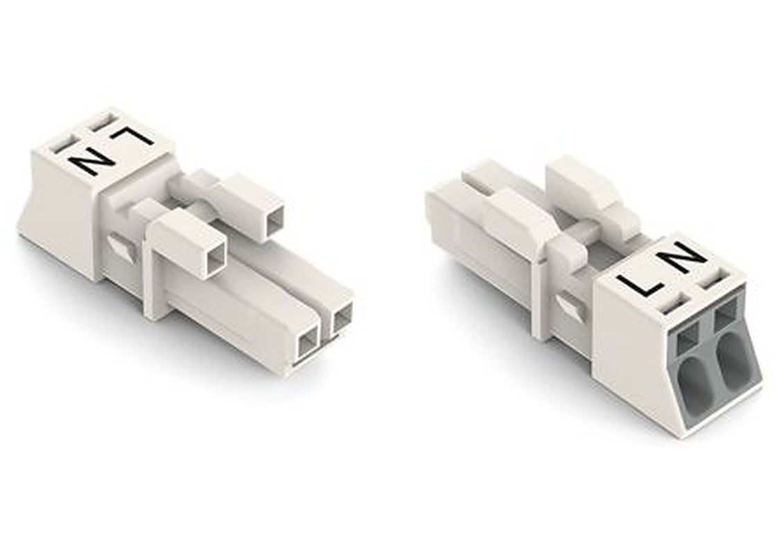WAGO 890 Series Plug-in Connector Female, 2-Pole, 16A, 2-Way, IP20, IP40