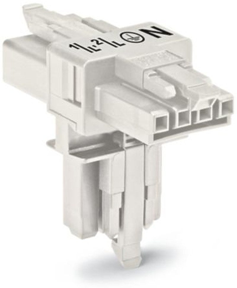 WAGO 890 Series Plug-in Connector Female Spring Pressure Connection, 4-Pole, 16A, 4-Way, IP20, IP40