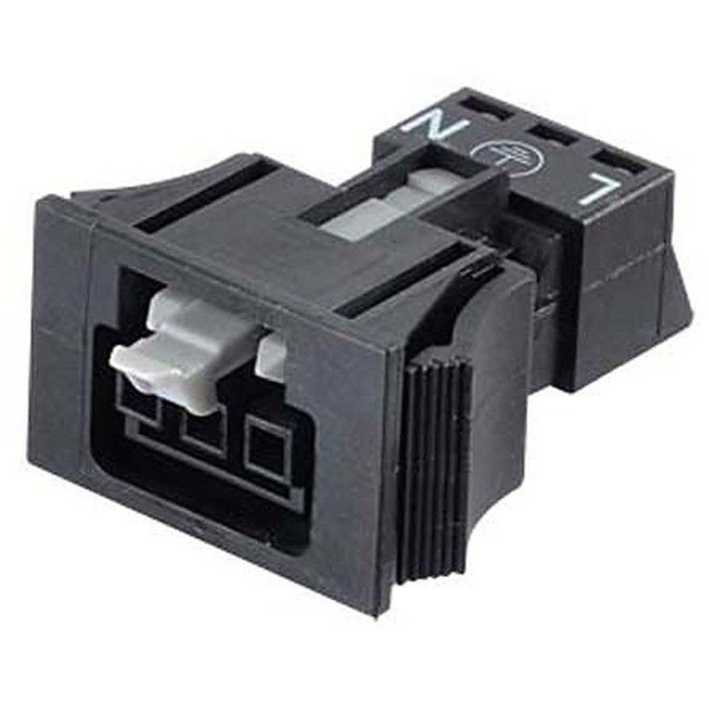 WAGO 890 Series Snap-in Winsta Mini Snap In Socket Female Cage Clamp, 3-Pole, 16A, 3-Way, IP40