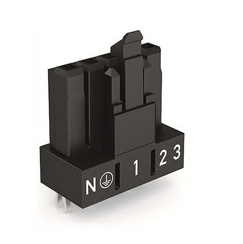 WAGO 890 Series PCB Connector Female Cage Clamp, 5-Pole, 16A, 5-Way, IP20