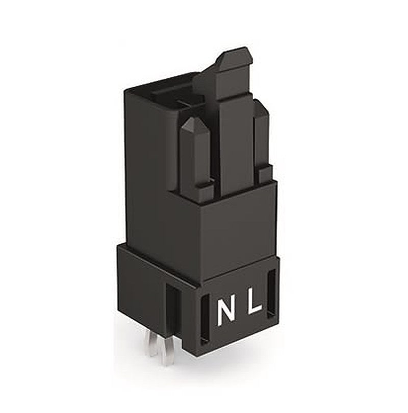 WAGO 890 Series PCB Connector Male Cage Clamp, 2-Pole, 16A, 2-Way, IP20