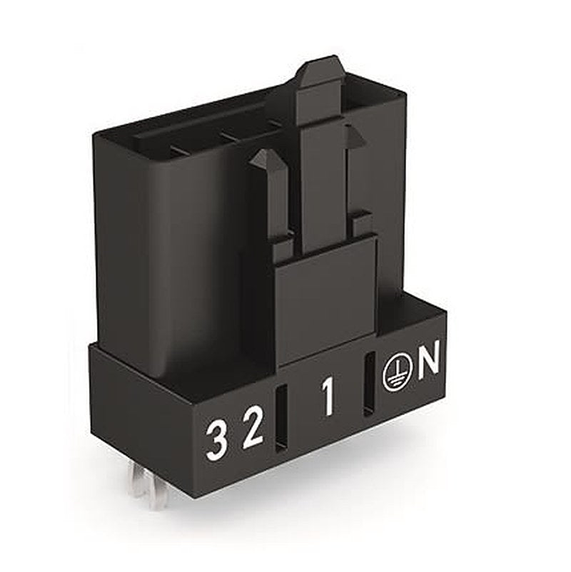 WAGO 890 Series PCB Connector Male Cage Clamp, 5-Pole, 16A, 5-Way, IP20