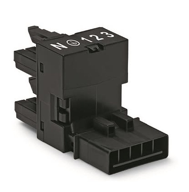 WAGO 890 Series Connector Female Cage Clamp, 5-Pole, 16A, 3-Way, IP20