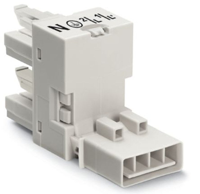 WAGO 890 Series Plug-in Connector Female, 4-Pole, 16A, 4-Way, IP40, IP20