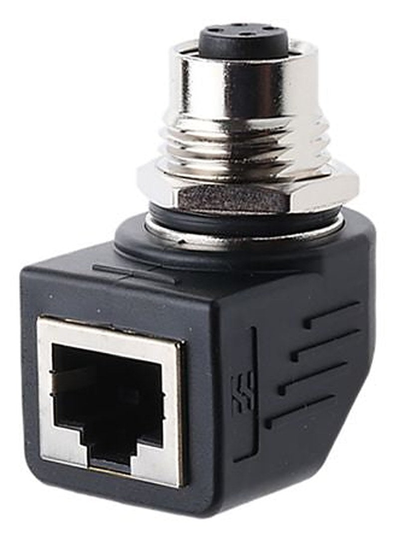 Weidmüller IE Series 2 Port M12 Socket/RJ45 Socket 360° Shielded Adapter, Cat5