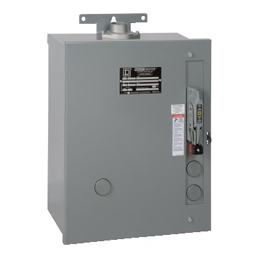 Contactor, NIGHT MASTER, combination lighting, 30A, 3 pole, breaker, 110/120 VAC 50/60 Hz coil. NEMA 3R (Contactor NIGHT MASTER) is a Schneider Electric product. Designed for reliable performance and long service life. Available across Iraq — contact us for pricing and delivery options.
