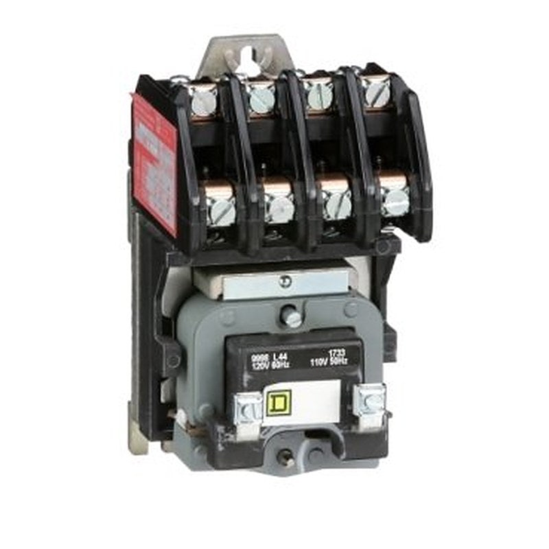 Contactor, Type L, multipole lighting, electrically held, 30A, 4 pole, 600V, 110/120VAC 50/60Hz coil, open style [TAA] (Contactor Type L) is a Schneider Electric product. Designed for reliable performance and long service life. Available across Iraq — contact us for pricing and delivery options.