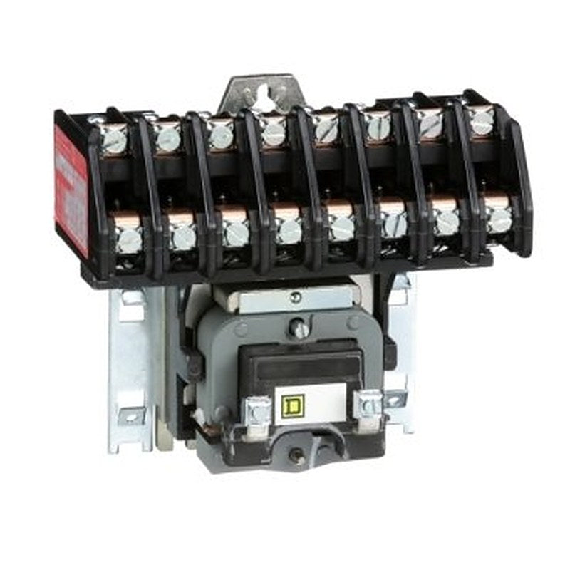Contactor, Type L, multipole lighting, electrically held, 30A, 8 pole, 600V, 277VAC 60Hz coil, open style [TAA] (Contactor Type L) is a Schneider Electric product. Designed for reliable performance and long service life. Available across Iraq — contact us for pricing and delivery options.