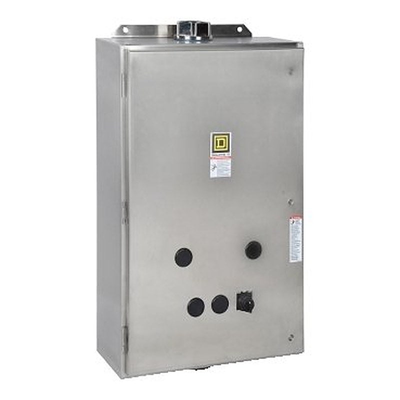 Contactor, Type S, multipole lighting, electrically held, 100A, 3 pole, 110/120 VAC 50/60 Hz coil, NEMA 4/4X, +options [TAA] (Contactor Type S) is a Schneider Electric product. Designed for reliable performance and long service life. Available across Iraq — contact us for pricing and delivery options.