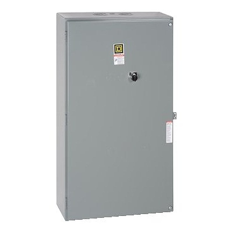 Contactor, Type S, multipole lighting, electrically held, 200A, 3 pole, 110/120 VAC 50/60 Hz coil, NEMA 1, +options [TAA] (Contactor Type S) is a Schneider Electric product. Designed for reliable performance and long service life. Available across Iraq — contact us for pricing and delivery options.