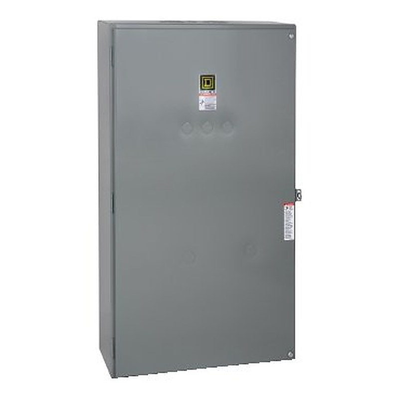 Contactor, Type S, multipole lighting, electrically held, 200A, 3 pole, 208 VAC 60 Hz coil, NEMA 1, +options [TAA] (Contactor Type S) is a Schneider Electric product. Designed for reliable performance and long service life. Available across Iraq — contact us for pricing and delivery options.