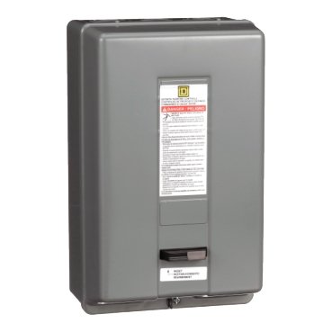 Starter, Definite Purpose, nonreversing, 50A, 2 pole, 1 phase, 208V to 240V AC coil, melting alloy overload, NEMA 1 (Starter Definite Purpose) is a Schneider Electric product. Designed for reliable performance and long service life. Available across Iraq — contact us for pricing and delivery options.