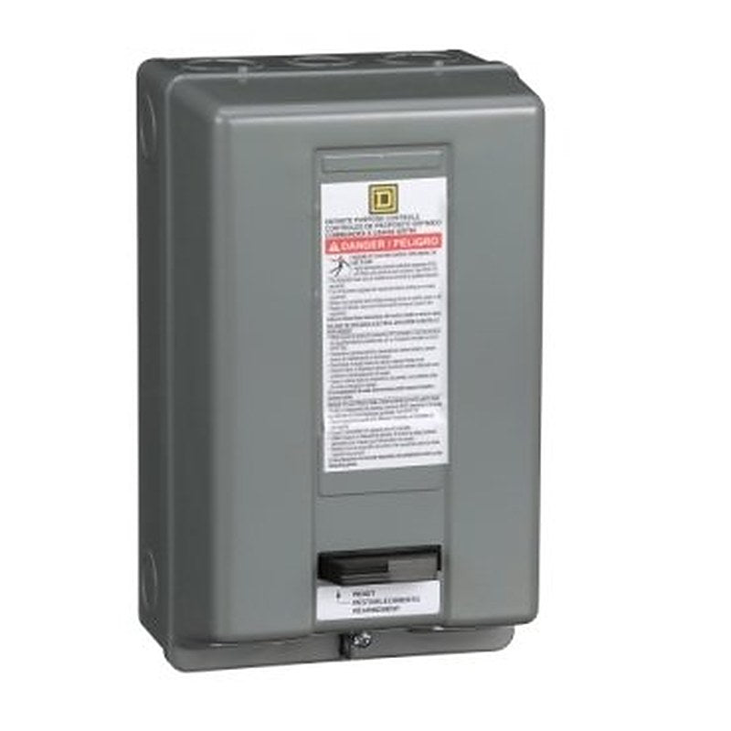 Starter, Definite Purpose, nonreversing, 25A, 2 pole, 1 phase, 208V to 240V AC coil, melting alloy overload, NEMA 1 (Starter Definite Purpose) is a Schneider Electric product. Designed for reliable performance and long service life. Available across Iraq — contact us for pricing and delivery options.