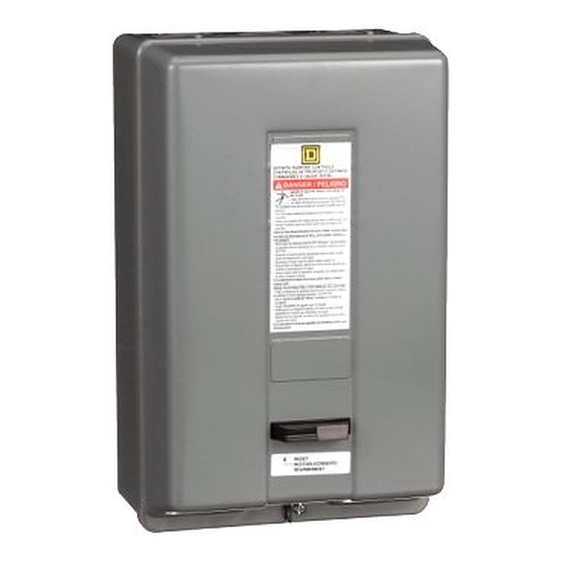 Starter, Definite Purpose, nonreversing, 50A, 2 pole, 1 phase, 208V to 240V AC coil, melting alloy overload, NEMA 1 (Starter Definite Purpose) is a Schneider Electric product. Designed for reliable performance and long service life. Available across Iraq — contact us for pricing and delivery options.