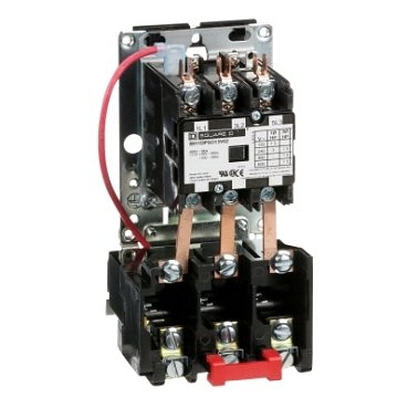 NEMA starter, Definite Purpose, 20A, 7.5HP at 600VAC, 3 phase, 3 pole, melting alloy, 120VAC coil, open (NEMA starter Definite Purpose) is a Schneider Electric product. Designed for reliable performance and long service life. Available across Iraq — contact us for pricing and delivery options.