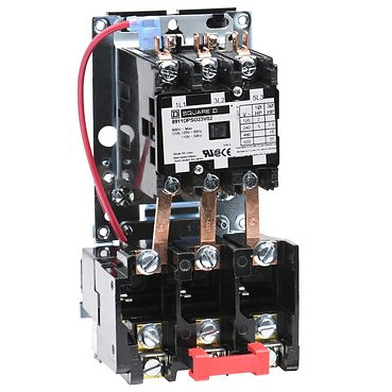 NEMA starter, Definite Purpose, 25A, 20HP at 600VAC, 3 phase, 3 pole, melting alloy, 120VAC coil, open (NEMA starter Definite Purpose) is a Schneider Electric product. Designed for reliable performance and long service life. Available across Iraq — contact us for pricing and delivery options.