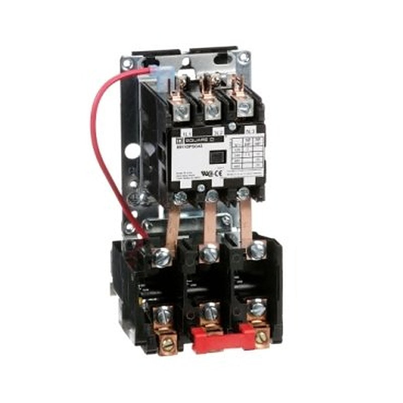 NEMA starter, Definite Purpose, 40A, 25HP at 600VAC, 3 phase, 3 pole, melting alloy, 480VAC coil, open (NEMA starter Definite Purpose) is a Schneider Electric product. Designed for reliable performance and long service life. Available across Iraq — contact us for pricing and delivery options.