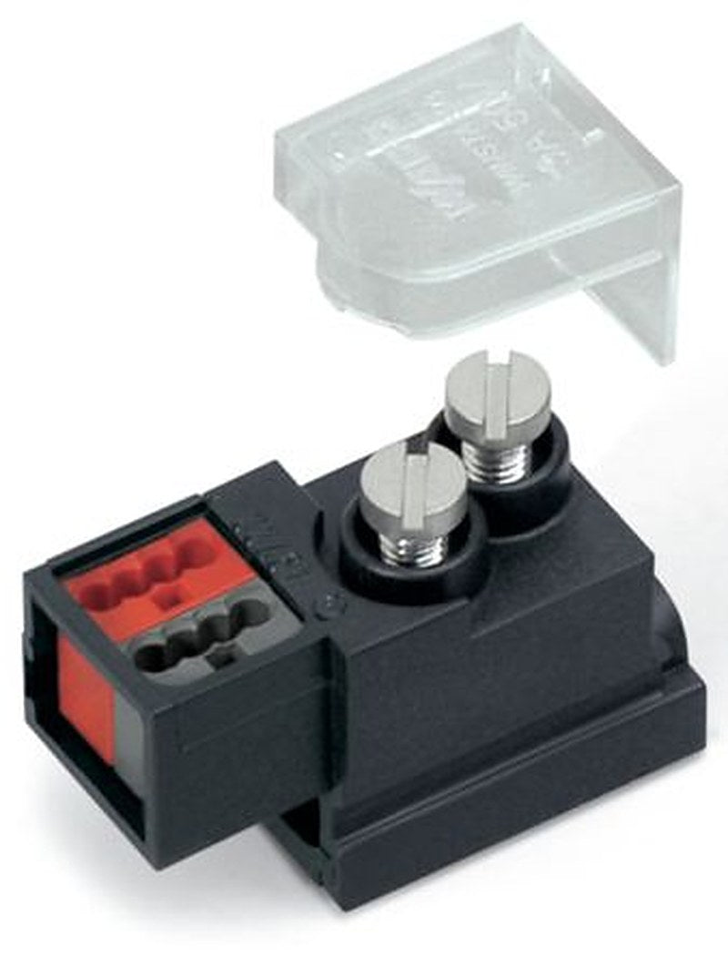 WAGO 893 Series Pluggable Terminal Block, 1-Contact, 1 Row, 893-121