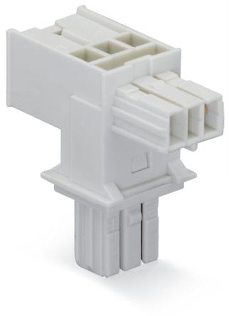 WAGO 893 Series Plug-in Connector Female Spring Pressure Connection, 2-Pole, 3A, 2-Way, IP20