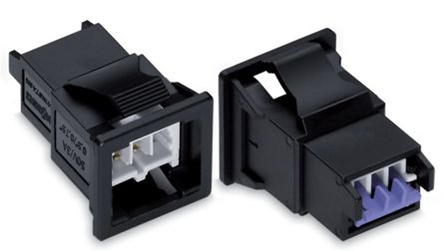 WAGO 893 Series Snap-in Male Lighting Connector Male Wire, 2-Pole, 3A, 2-Way, IP20