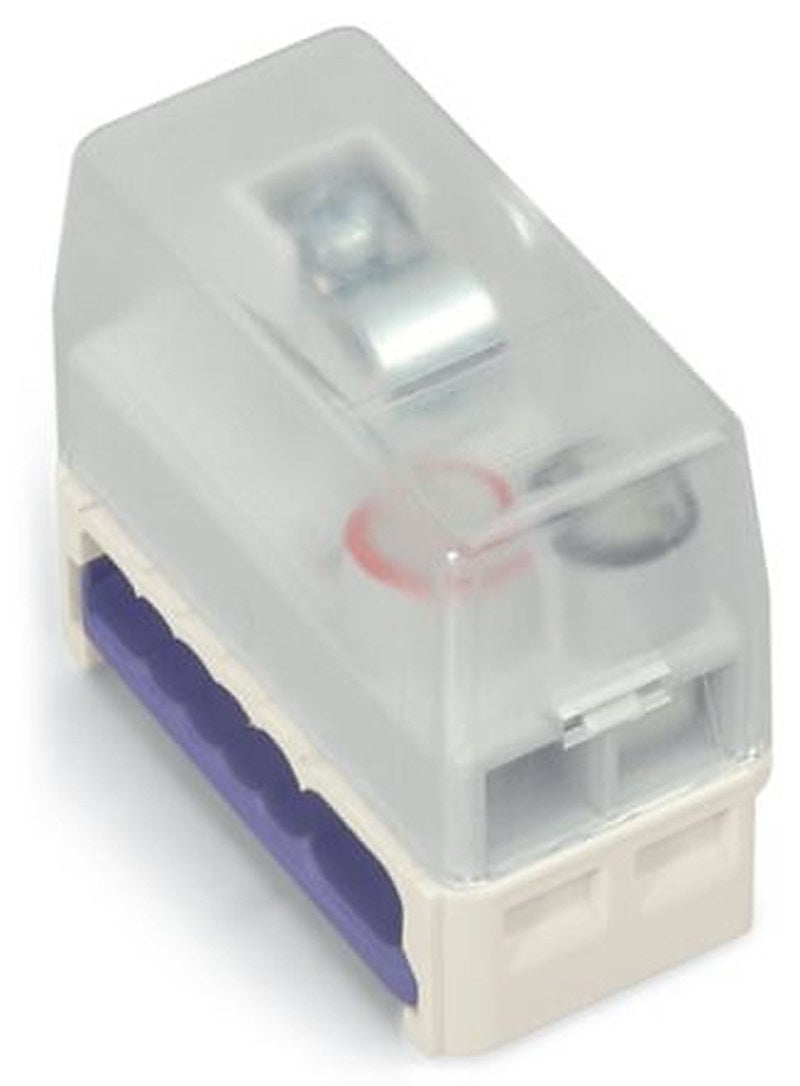 WAGO 893 Series Pluggable Terminal Block, 1-Contact, 1 Row, 893-261