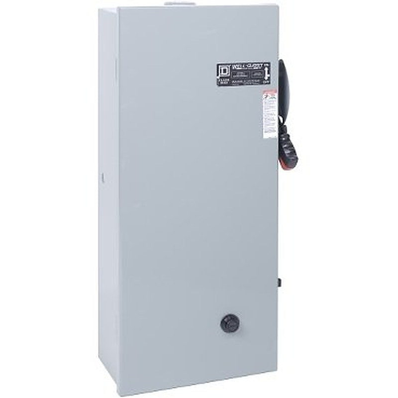 Pump Panel, NEMA Type S, Well Guard, Size 1, 27A, 10 HP, 5 kA SSCR, 30A fuse clip, IEC bimetallic overload, 440/480 VAC 50/60 Hz coil, NEMA 3R (Pump Panel NEMA Type S) is a Schneider Electric product. Designed for reliable performance and long service life. Available across Iraq — contact us for pricing and delivery options.