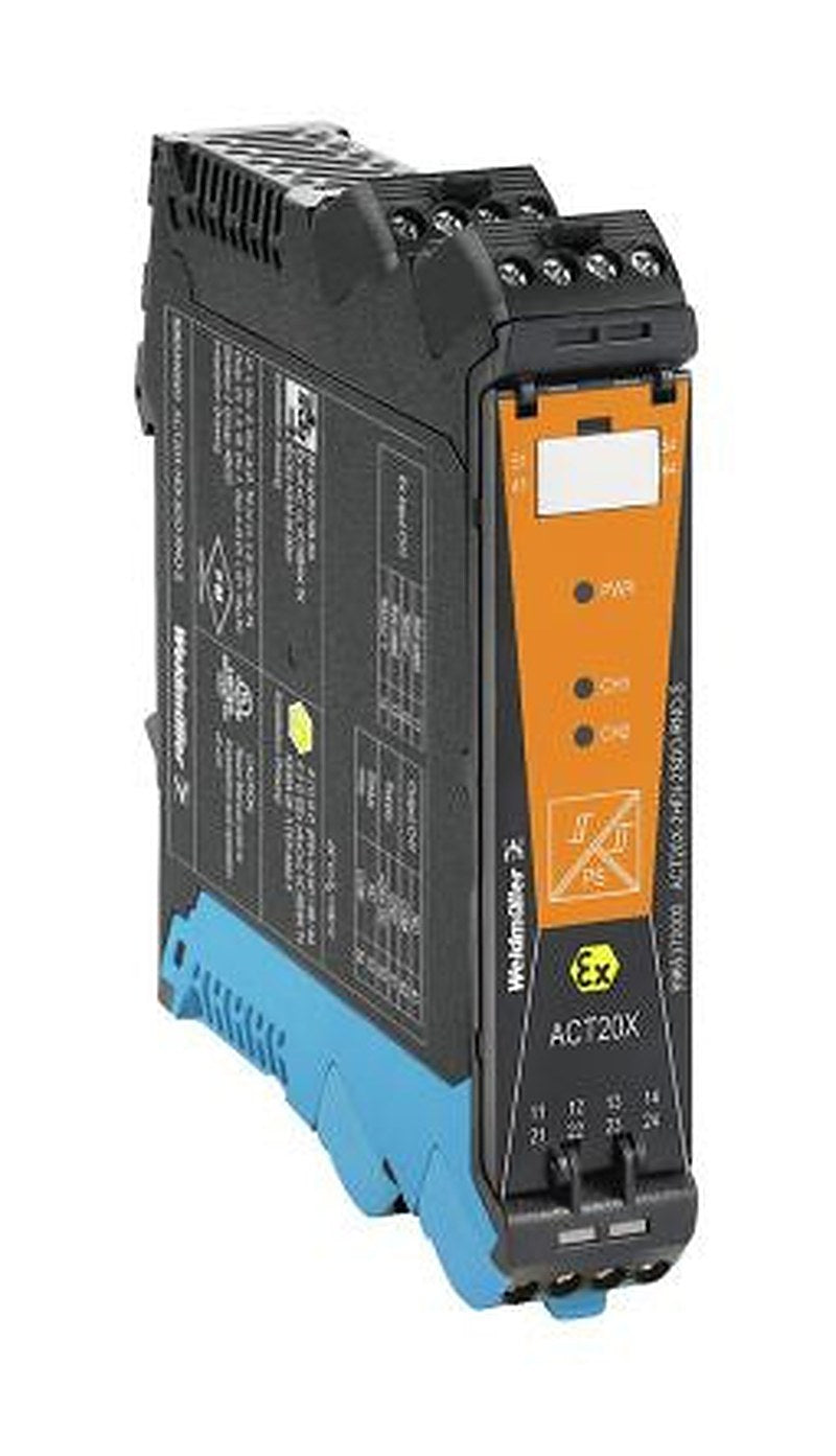 Weidmüller ACT20X Series Signal Conditioner, Switch Input, Relay Output, 19.2V, 31.2 V Supply, IECEx