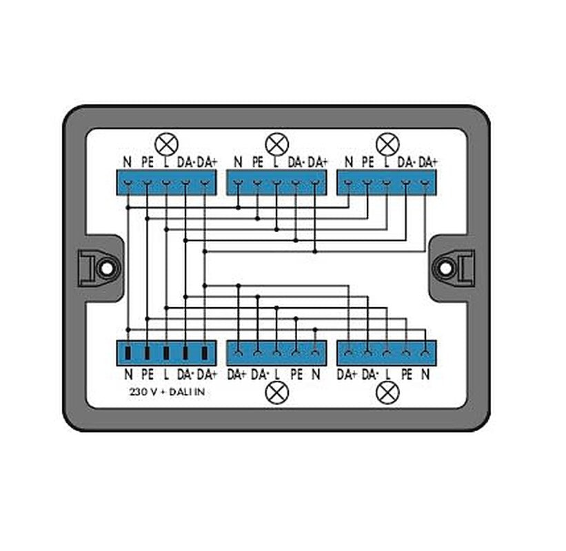 WAGO Distribution Board 25A 5 Way