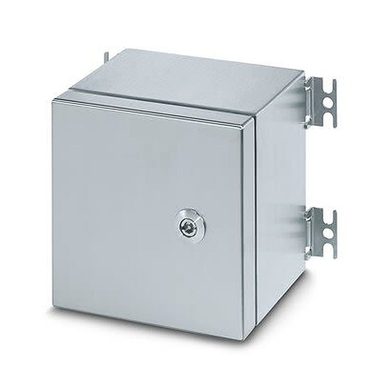 Phoenix Contact S6 A 380X380X160 Series Silver 316L Stainless Steel Junction Box, IECEx, ATEX, 160 mm, 380mm 380 mm