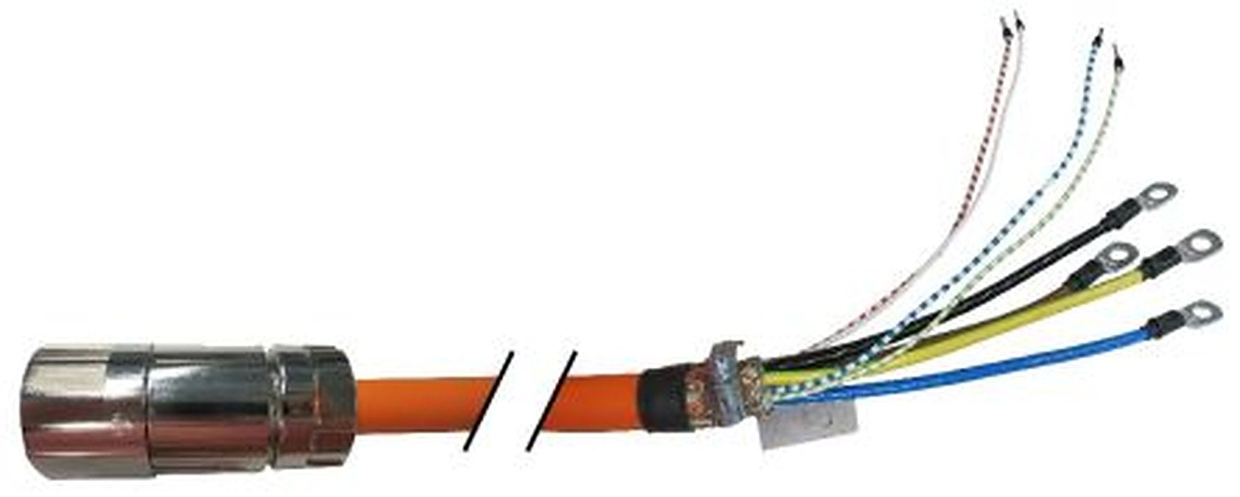 B&R Motor Cable 8BCM0010 Series Motor Cable for Use with ACOPOSmulti Drive Systems