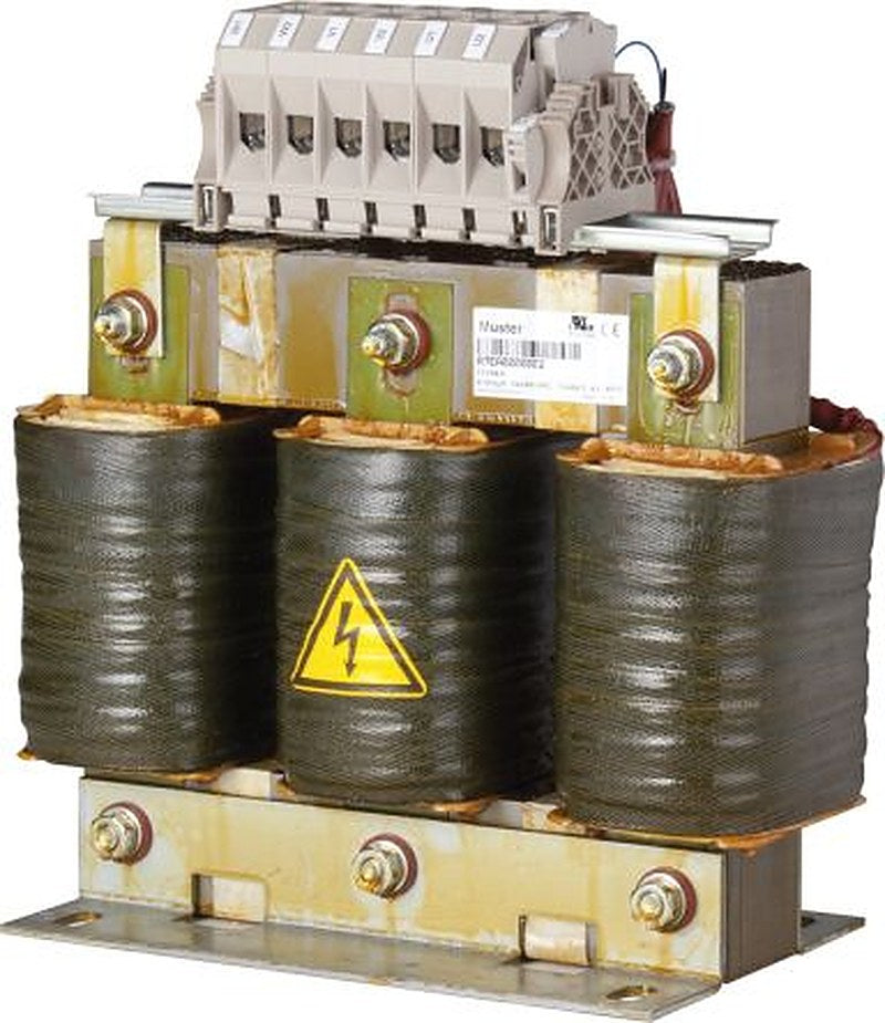 B&R, 8BVR 45 A 480V 60Hz, Wall Mount Motor Choke, Terminal 3 Phase