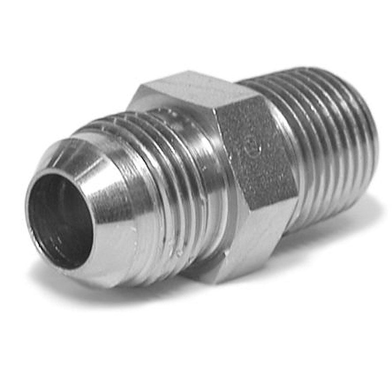 Parker 8FMTXS Hydraulic Fitting Male NPT, 37 °, Steel, 0.5 in Hose ID