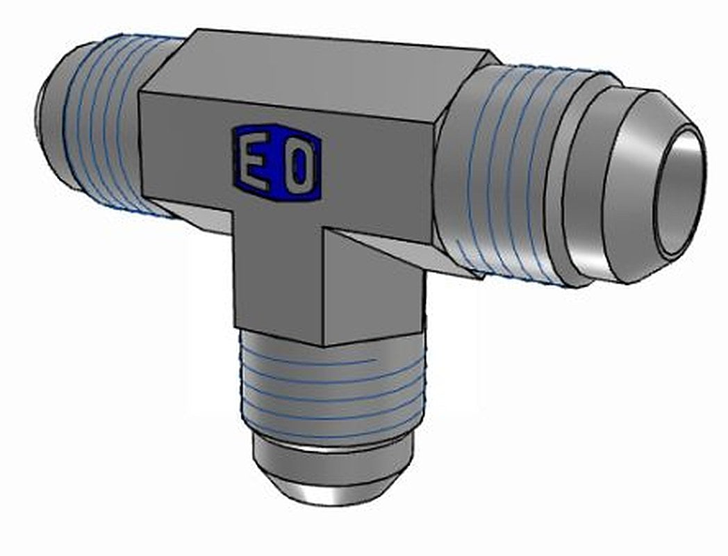 Parker 8JMTXS Hydraulic Fitting Male, 37 °, Steel, 11.5 in Hose ID