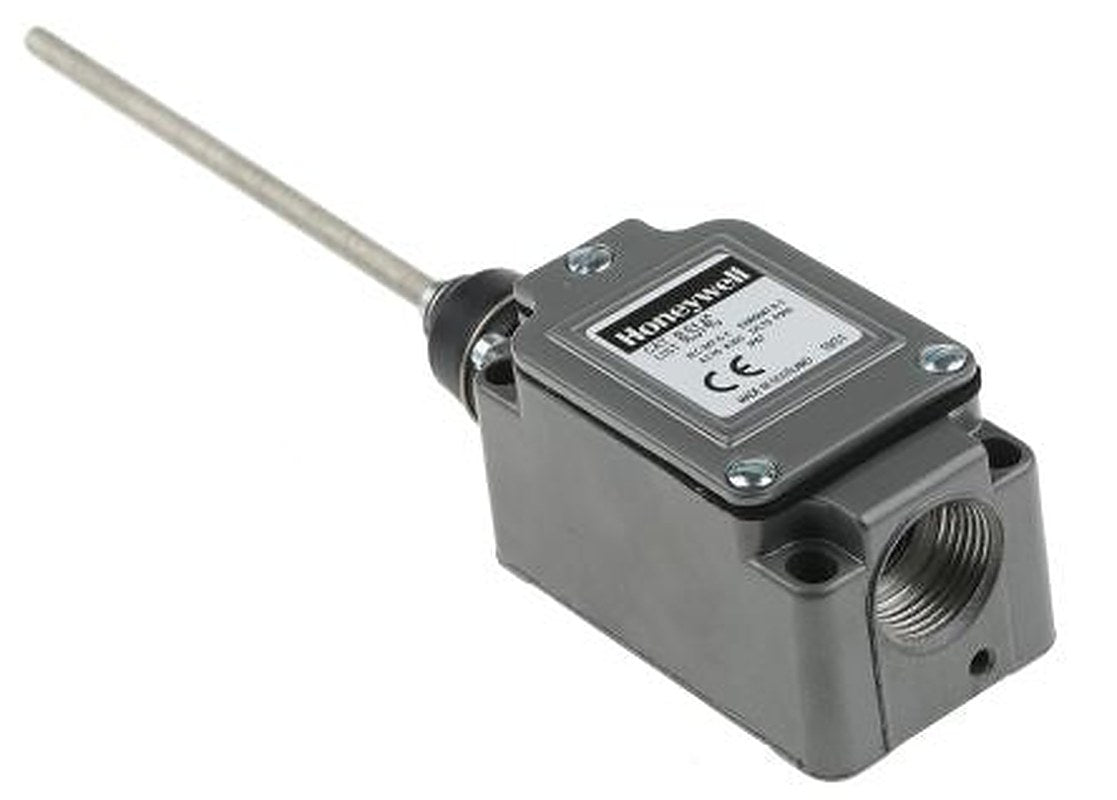 Honeywell LS Series Plunger Limit Switch, SPDT, IP67, Die Cast Zinc Housing, 240V ac, 6A