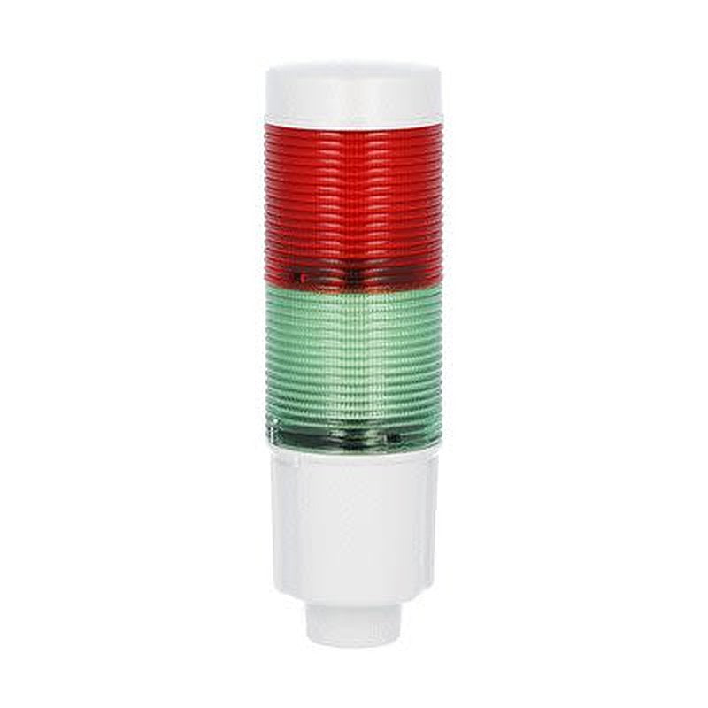 Lovato 8TL4 Series Green, Red Signal Tower, 2 Lights 24V dc