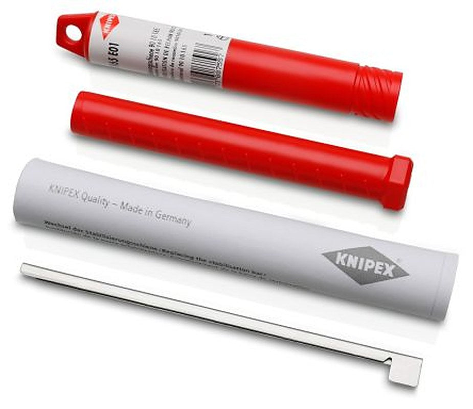 Knipex Steel Flat Knife Blade, 119 mm 24 mm, 10 per Package