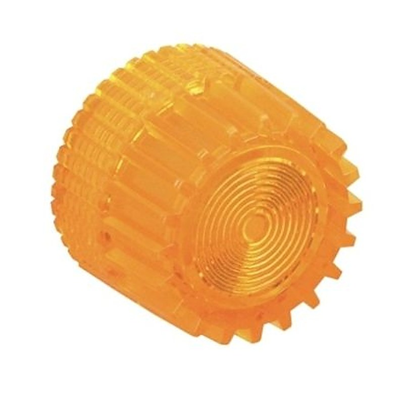 Schneider Electric Amber, Clear Push Button Cap for Use with Push Button