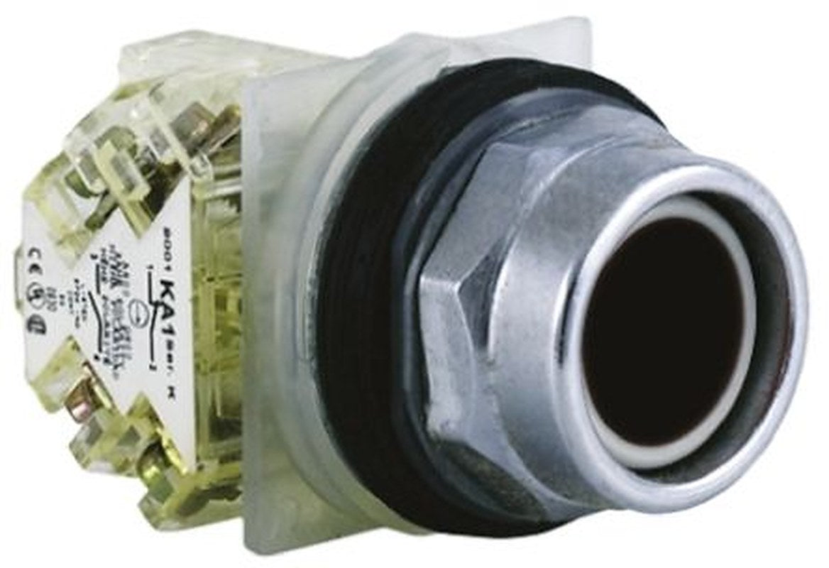 Schneider Electric Harmony 9001K Series Black Momentary Push Button Head, 30 mm Cutout, IP66